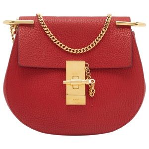 Chloe Drew Small Red Bag